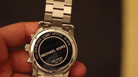 michael kors mk 8086 battery